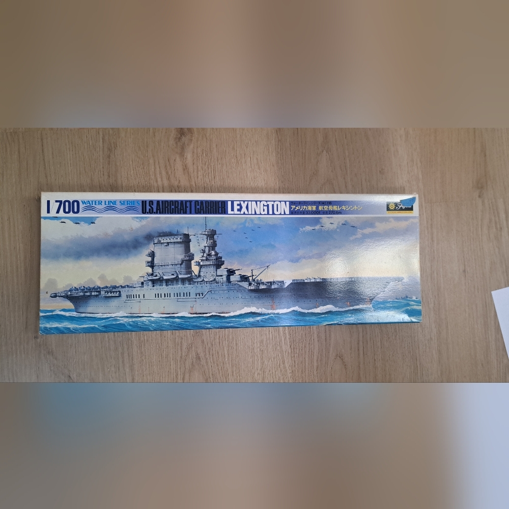 Aircraft Carrier Lexington Model Kit